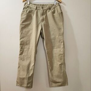 Carhartt - Women's Relaxed Fit Canvas Carpenter Jean WB159 GKH - Size 14 x 30